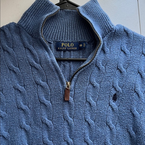 Polo Ralph Lauren Other - Polo by Ralph Lauren Blue Knit Sweater 100% cotton